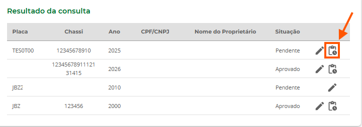 Correções Veiculos